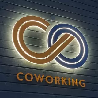 High-quality backlit LED logo, ideal for striking and contemporary lighting effects in corporate logos, signage, and decorations.