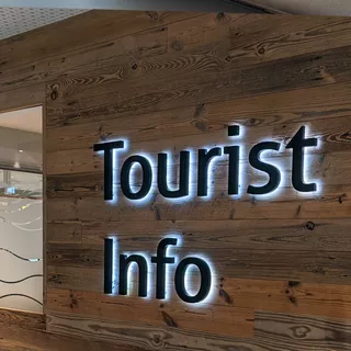 Backlit LED logo for striking and modern lighting solutions in business logos, signage, and decorations.