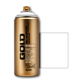 Acrylfarbspray Montana Gold, weiß