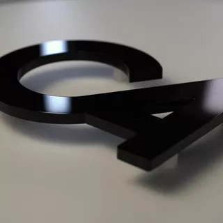 Plexiglas /Acrylglas 3D Buchstaben einfach bestellen. 