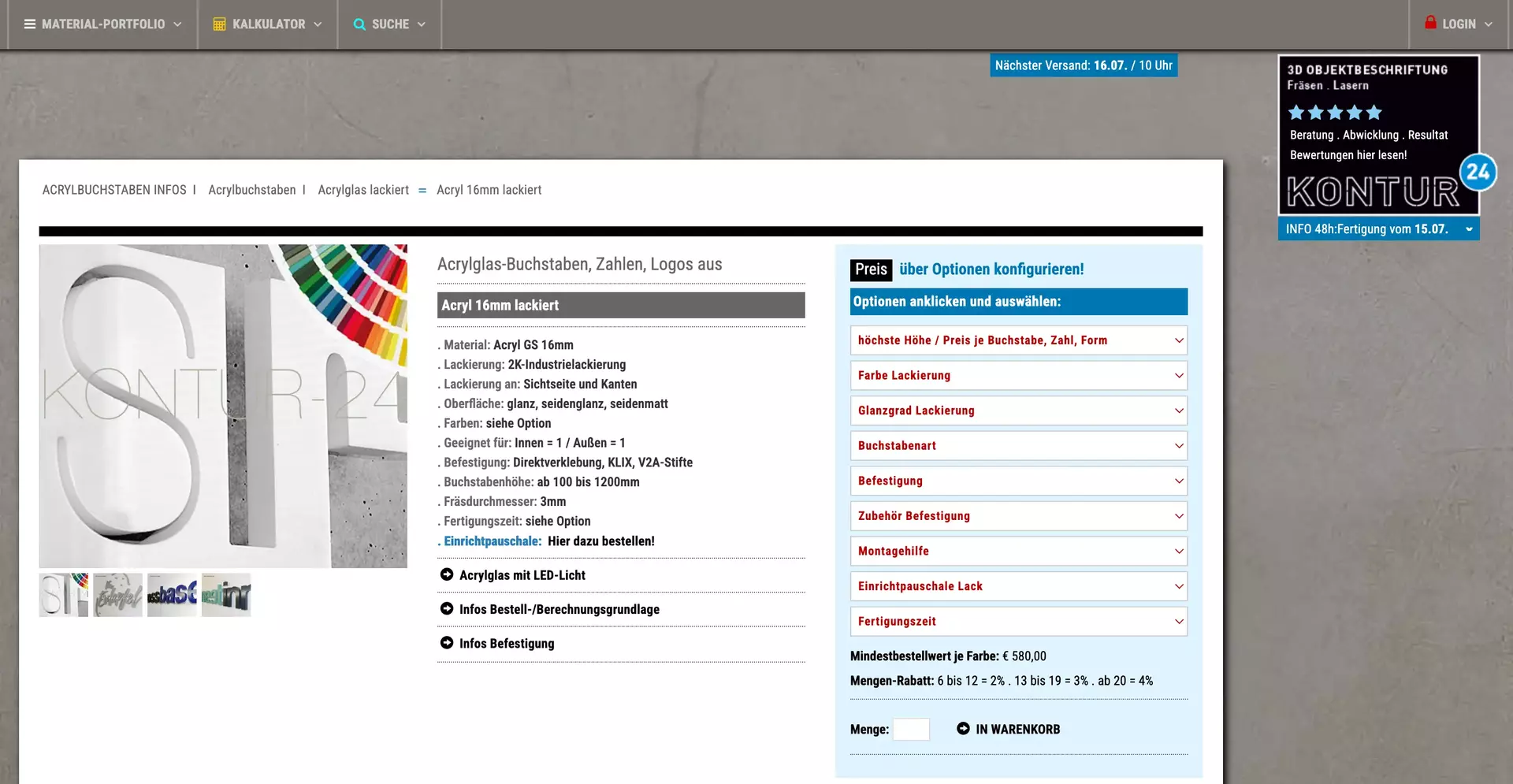 Kontur24 website