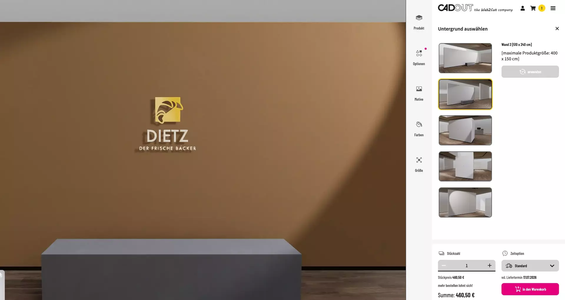 Dietz Logo im Konfi