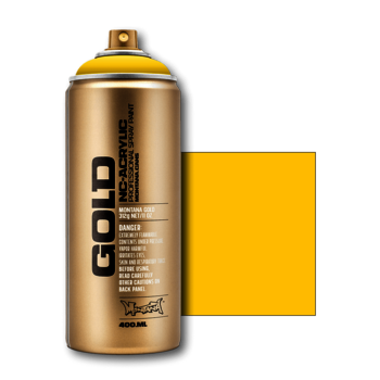 Acrylfarbspray Montana Gold, gelb