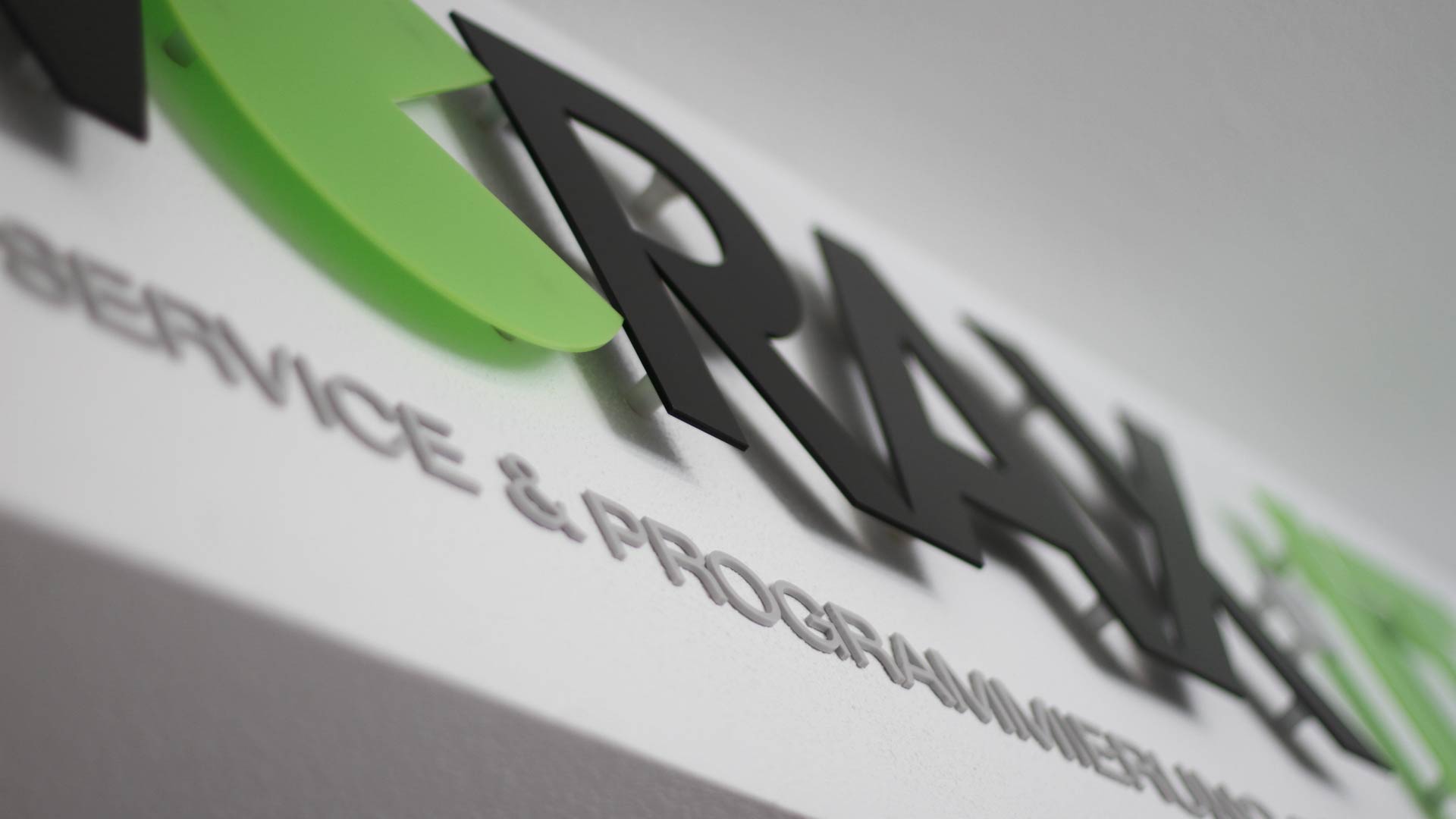 Crystal Acryl & Metall Buchstaben-3D Design Personalisiertes Logo Custom  Office Logo - .de